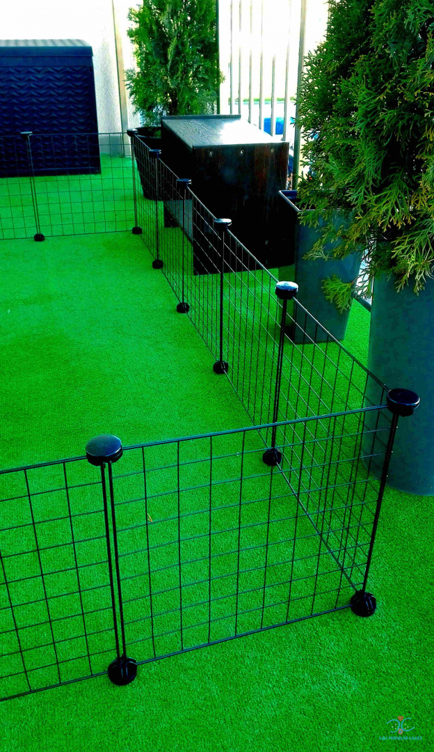 Large dog pen CandC 7x2 250x75 cm Large dog pen CandC 7x2 250x75 cm