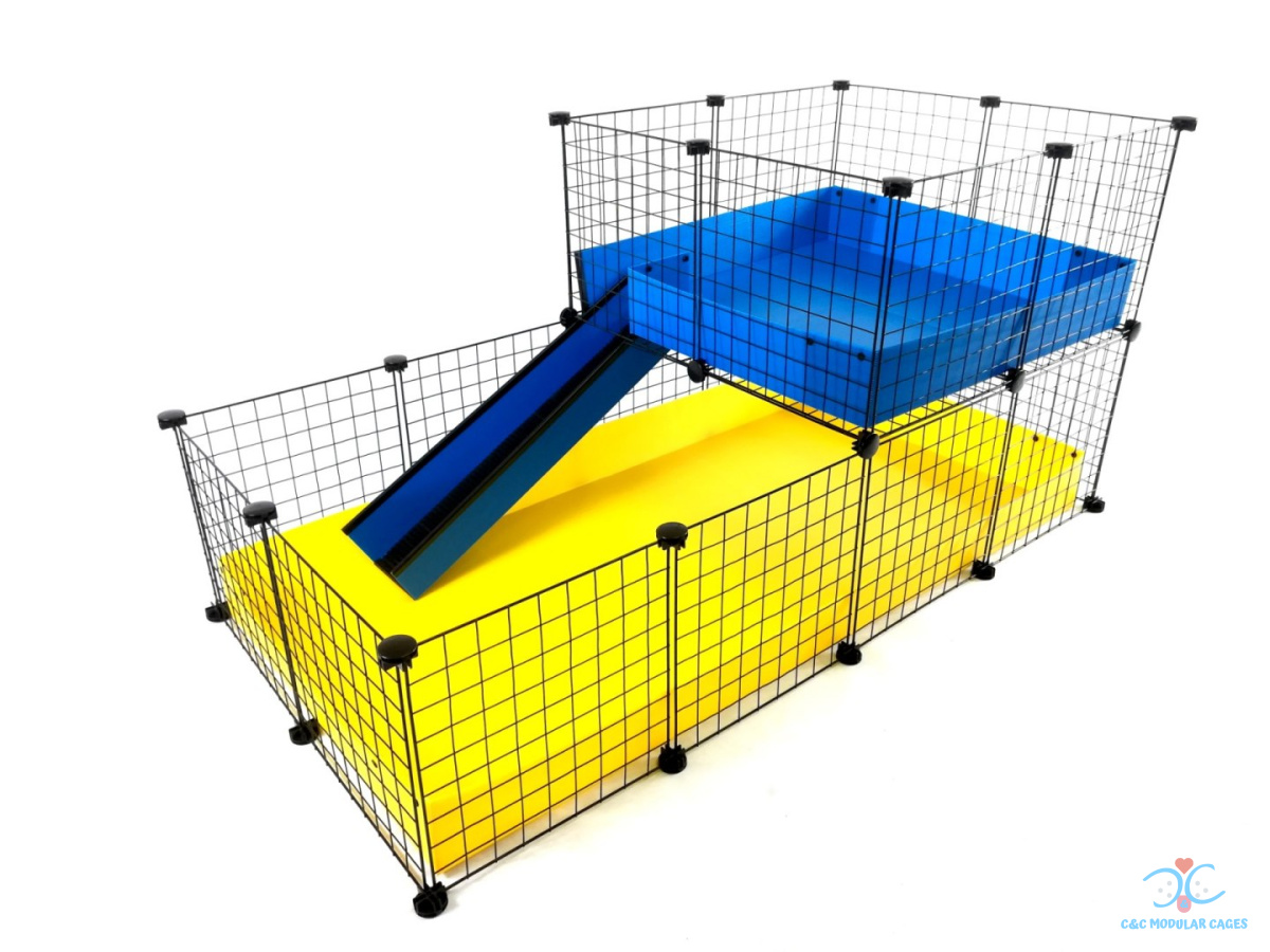C&C Cage 4x2 + Loft 2x2 + Ramp C&C Cage 4x2 + Loft 2x2 + Ramp