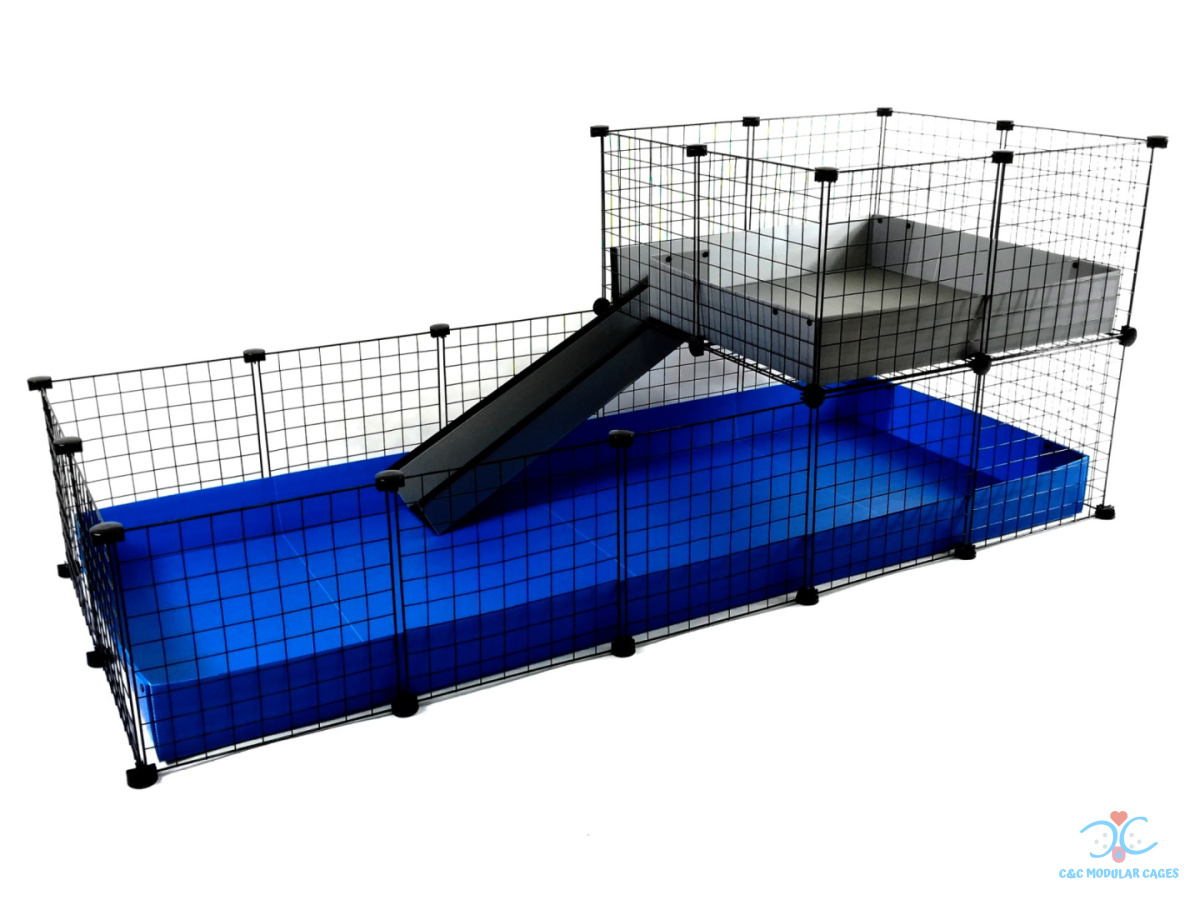 C&C Cage 5x2 + Loft 2x2 + Ramp C&C Cage 5x2 + Loft 2x2 + Ramp