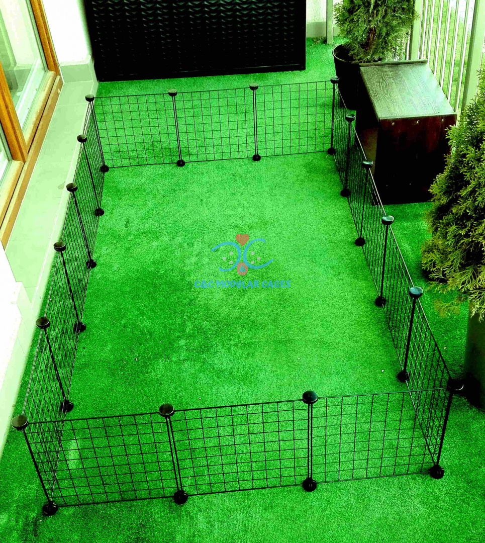 Dog playpen CandC 5x3 180x110 cm
