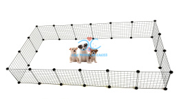 Extra large puppy pen CandC 6x3 210x110 cm