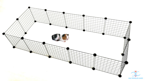 Outdoor guinea pig run CandC 5x2 180x75 cm