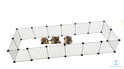 Doggy playpen CandC 6x2 210x75 cm